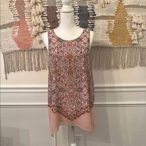 Max Studio Floral Patterned Top